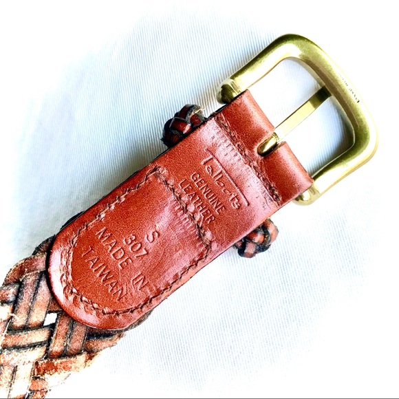 Talbot Brown woven Leather Belt main image 7